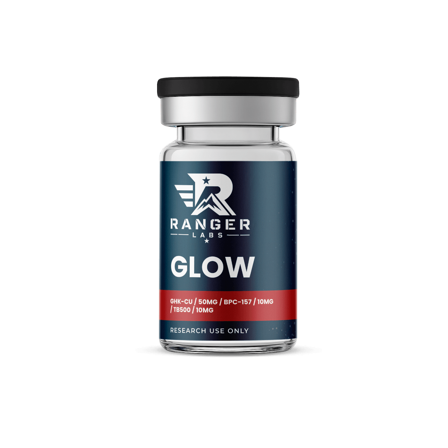 GLOW GHK-Cu (50mg) / BPC-157 (10mg) / TB500 (10mg)