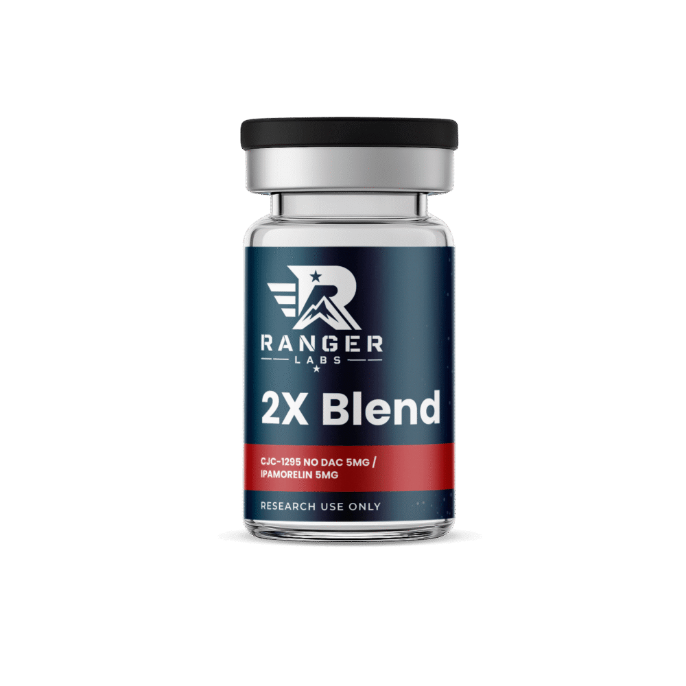 2X Blend CJC-1295 Without DAC (5mg) / Ipamorelin (5mg)