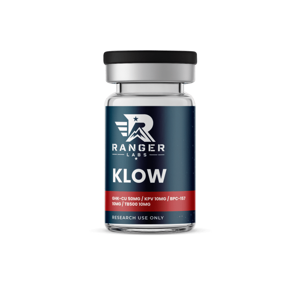 KLOW - GHK-Cu (50mg) / KPV (10mg) / BPC-157 (10mg) / TB500 (10mg)